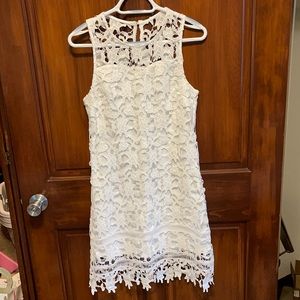 Lace White Dress